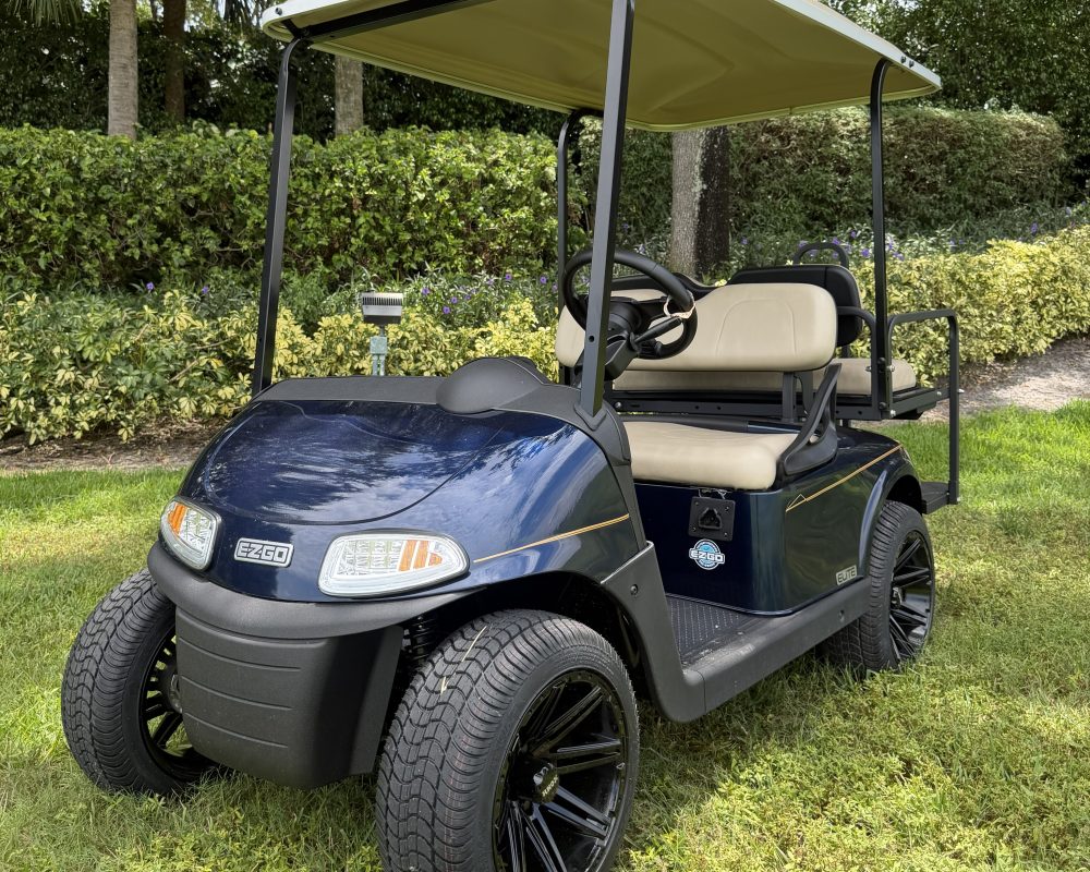 2022 E-Z-GO RXV ELITE- BLUE