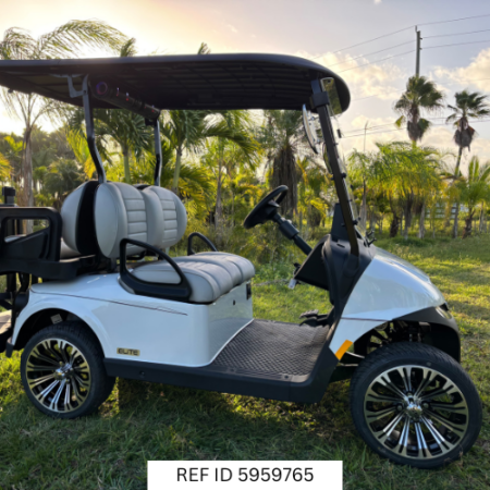 2026 E-Z-GO RXV4 ELITE – BRIGHT WHITE