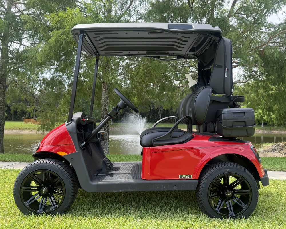 2022 E-Z-GO RXV ELITE – FLAME RED