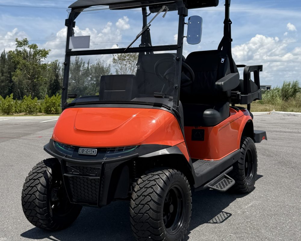 2026 E-Z-GO RXV4 SUMMIT XTL – STREET LEGAL – SOLAR FLARE