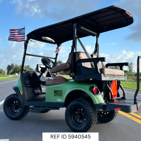 2026 E-Z-GO RXV4 SUMMIT XTL - ARMY GREEN LIMITED