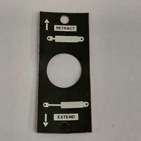 DECAL-DUMP SWITCH-DX/GX1500