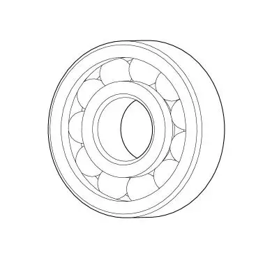 BEARING RXV REAR END