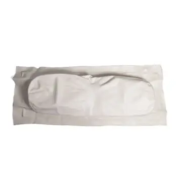 SEAT COVER BACK TXT - WHITE