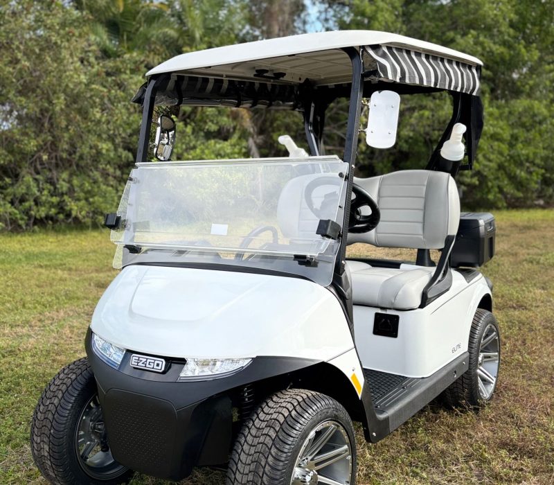 new e-z-go golf cart